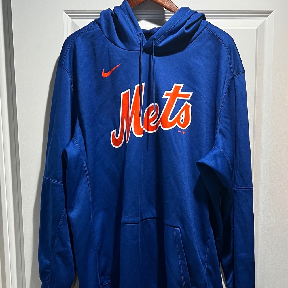 Nike Royal Blue Mets Hoodie